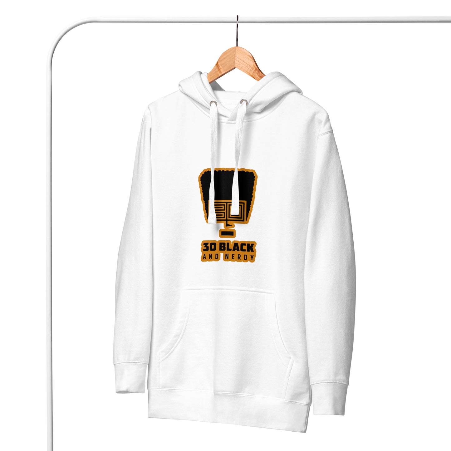 30 Black and Nerdy Hoodie