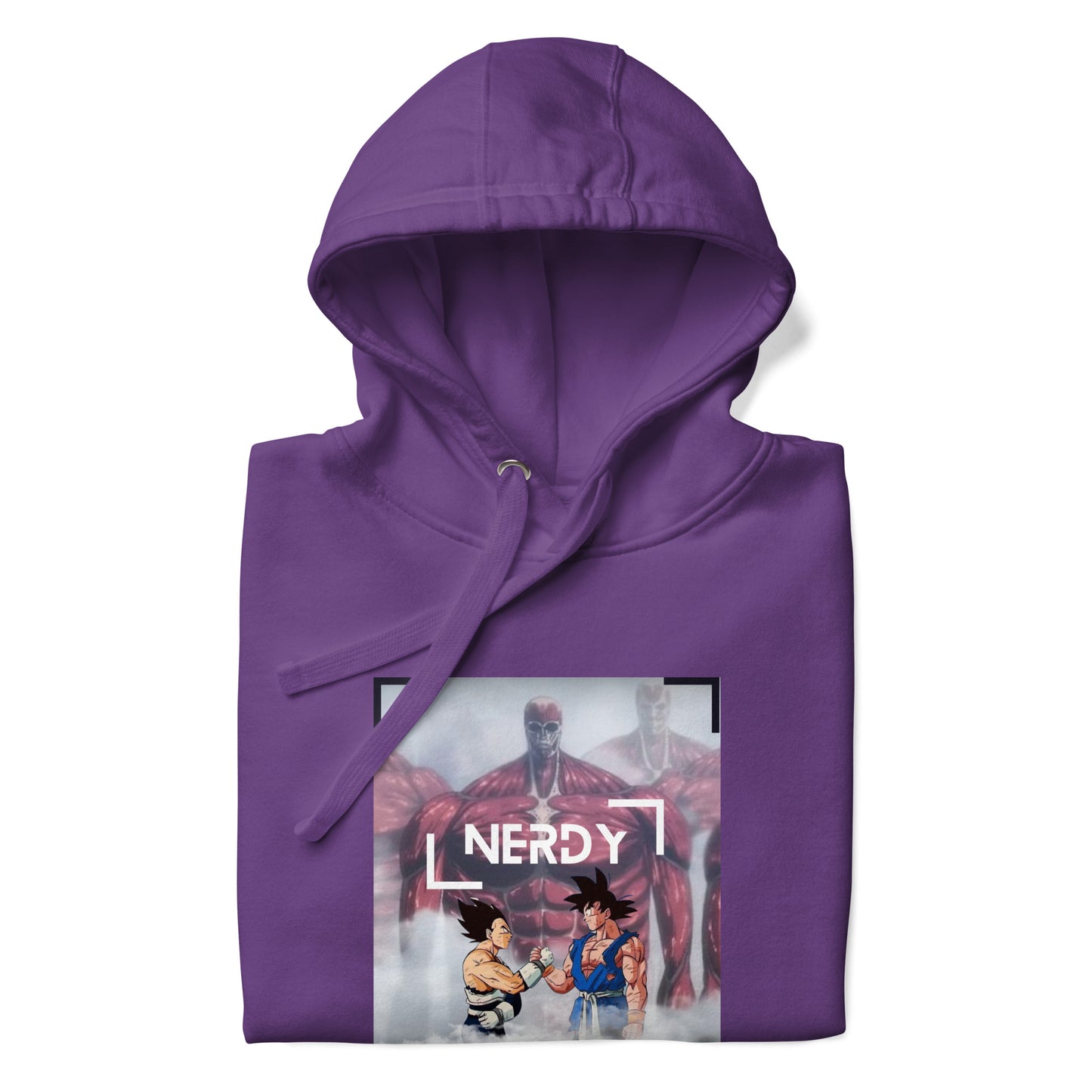 Titans and Sayans Nerdy  Hoodie